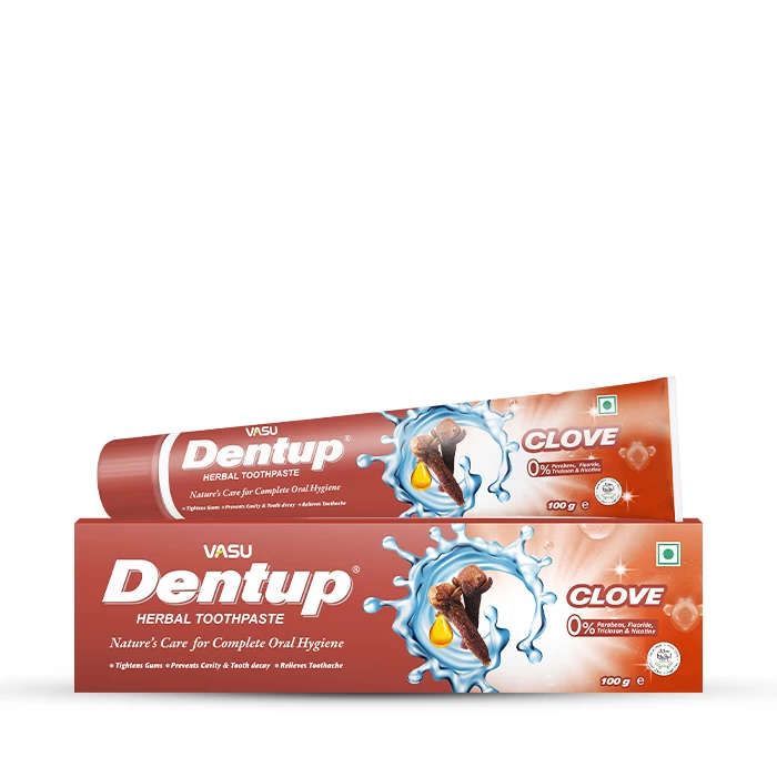 Dentup Herbal Toothpaste – Clove, 100 g